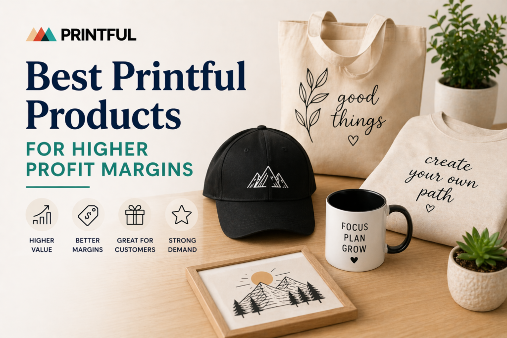Best Printful Products for Higher Profit Margins